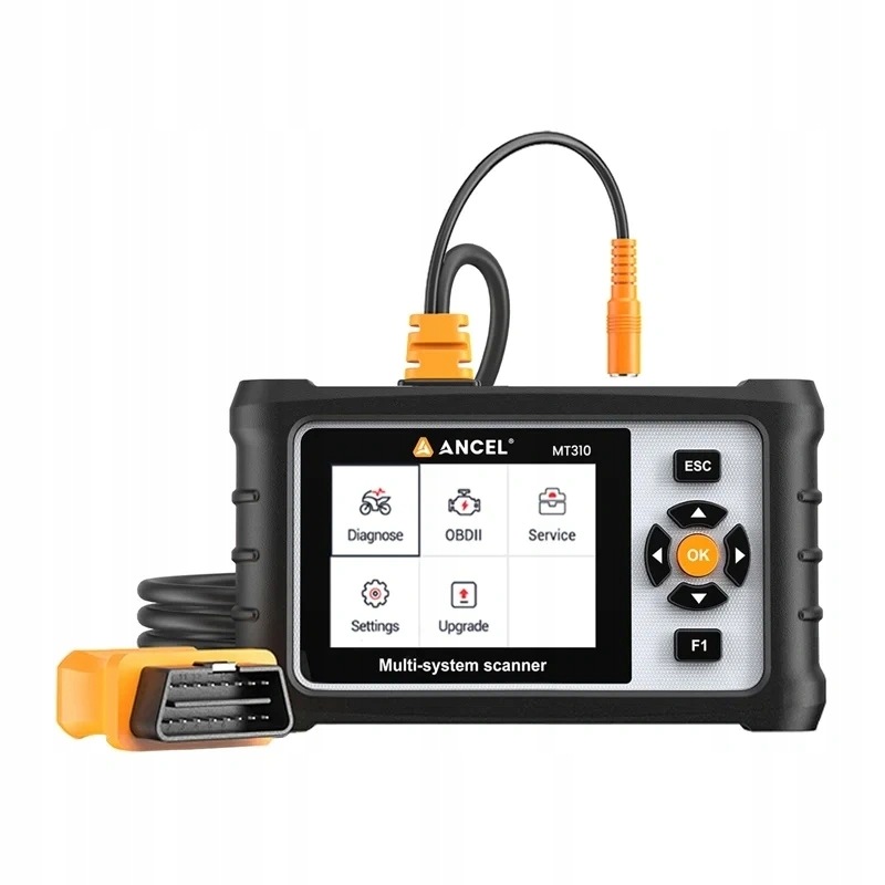 Diagnostický skener Ancel MT310 Obdii Tester motocyklů Bmw Honda Yamaha
