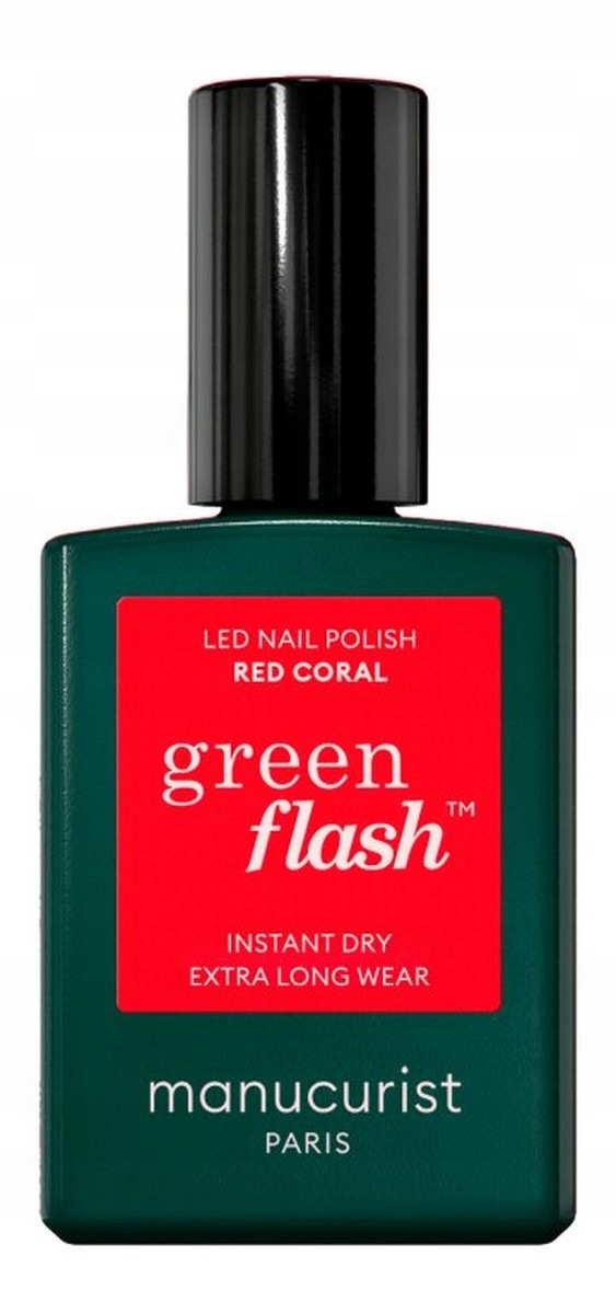 Green Flash Nail Polish lakier do paznokci Red Coral (82)