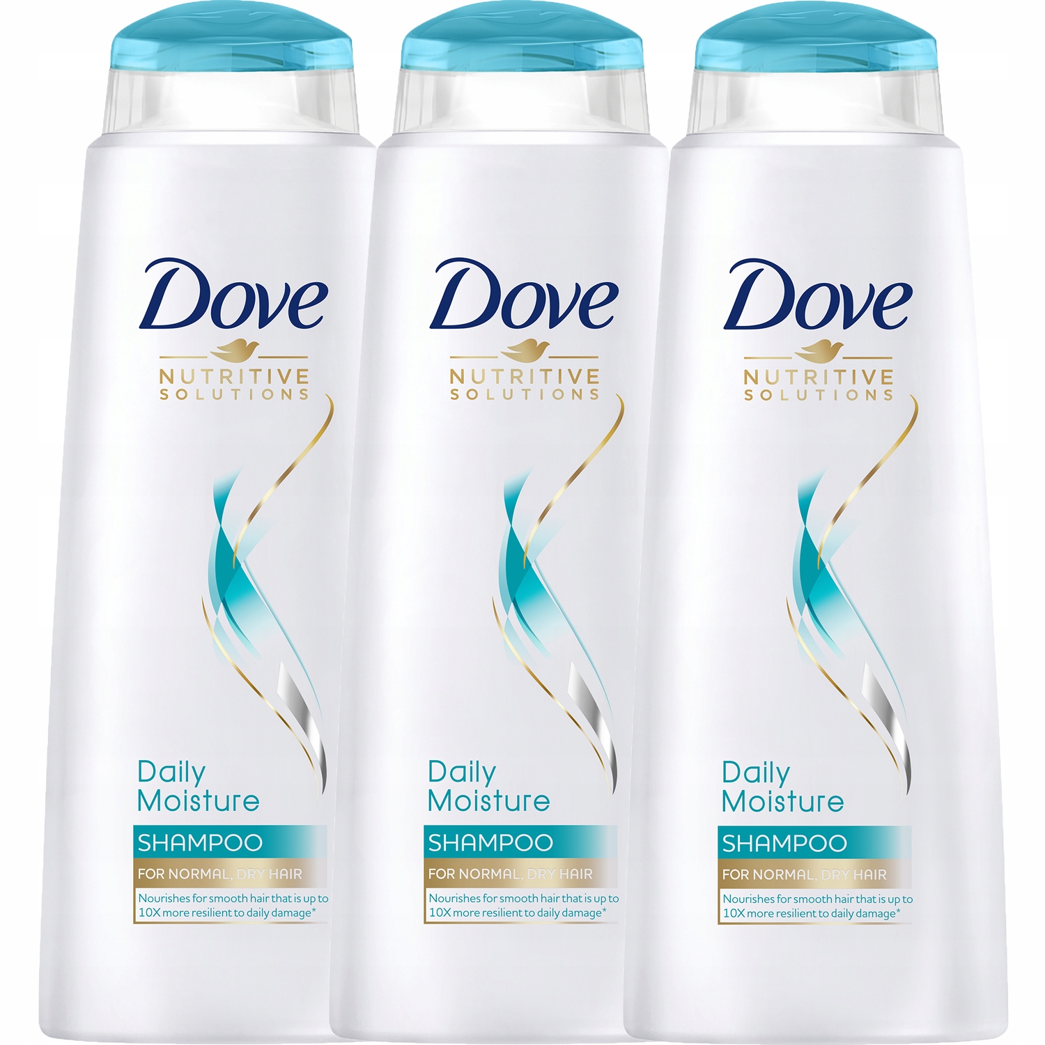 

Dove Szampon Włosy normalne pielęgnacja 3x400ml