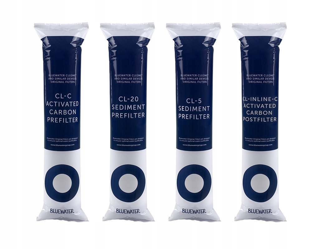 

Oryginalne wkłady Bluewater Cleone serwis roczny
