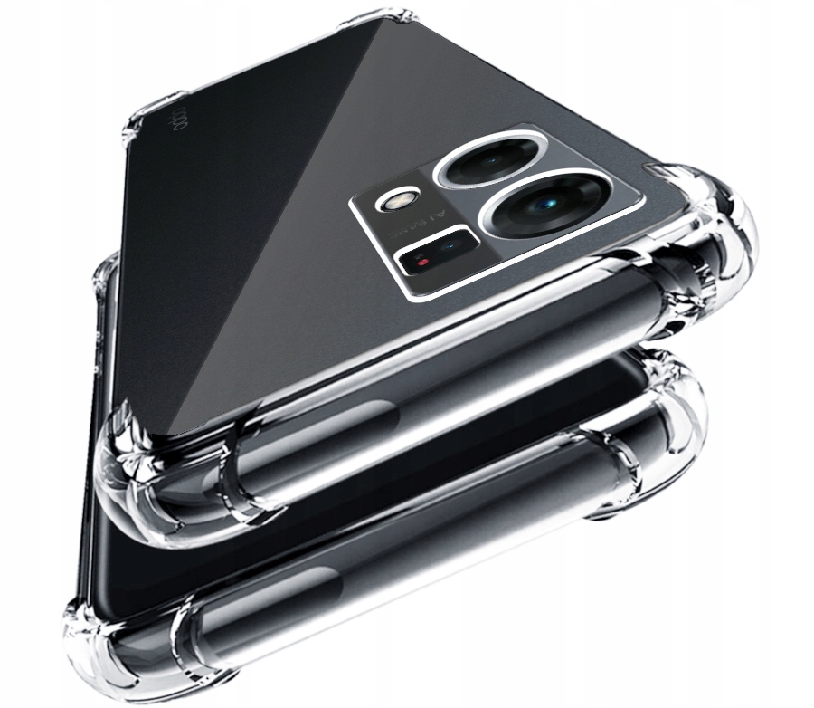 

Etui Pancerne Clear Do Oppo Reno 7 4G Szkło