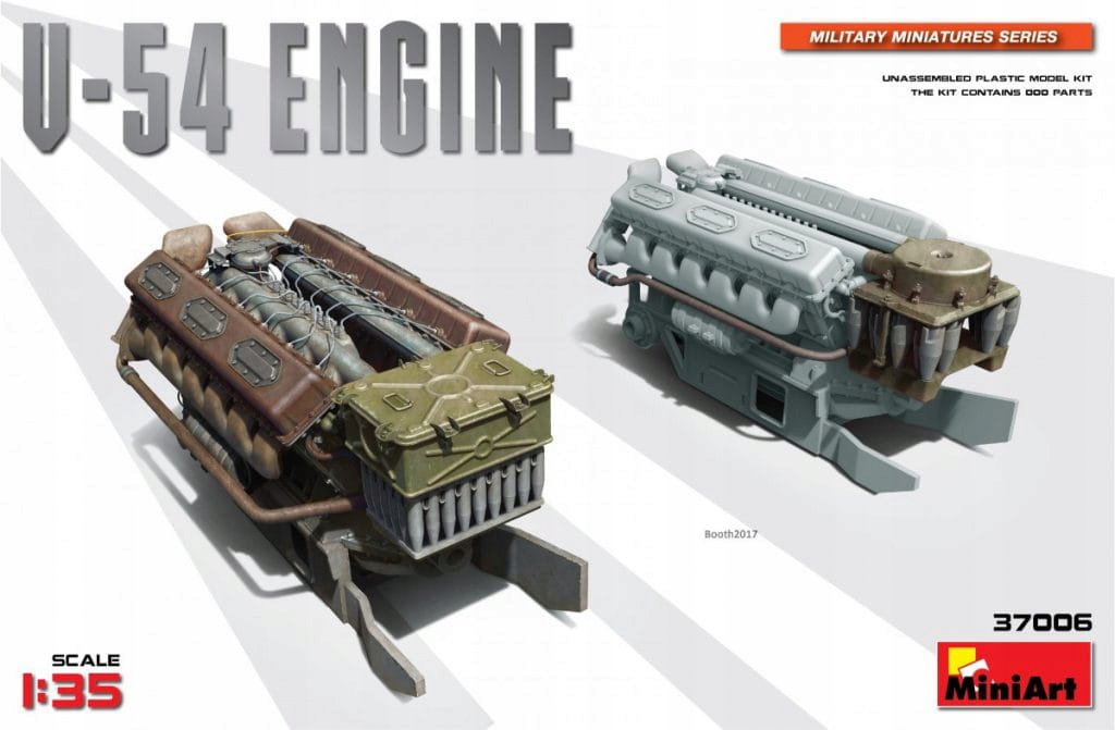 V-54 Engine 1:35 MiniArt 37006