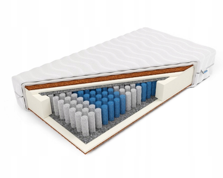 Materac sprężynowy pocket Kokos 2 Strony 140x200