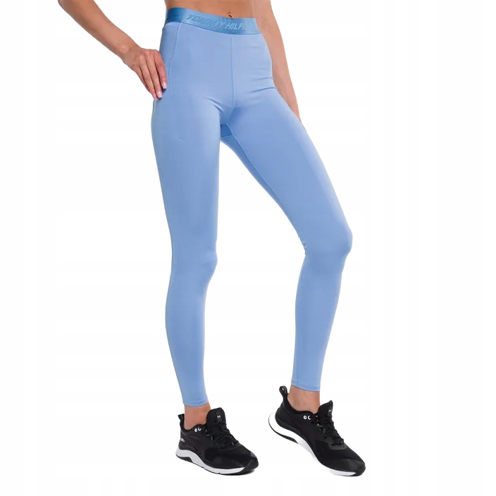 Legginsy treningowe damskie Tommy Hilfiger Essentials Rw Tape Full M