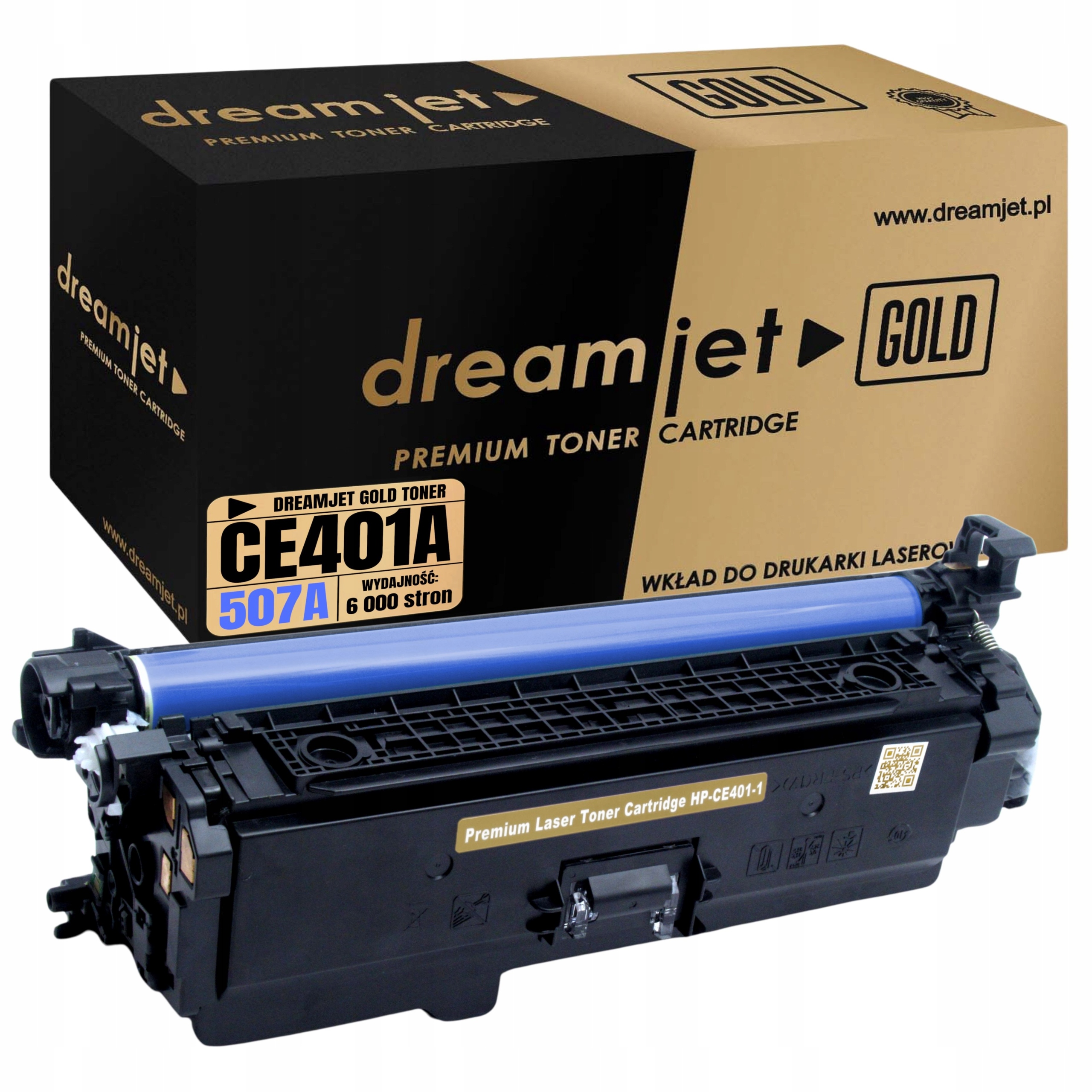 CE401A Tonerová náhrada pro tiskárny Hp LaserJet Enterprise 500 Color M551