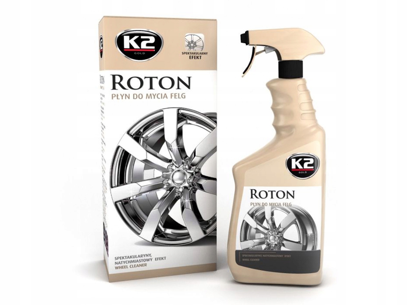 

Płyn do czyszczenia felg kołpaków K2 Roton 700ml