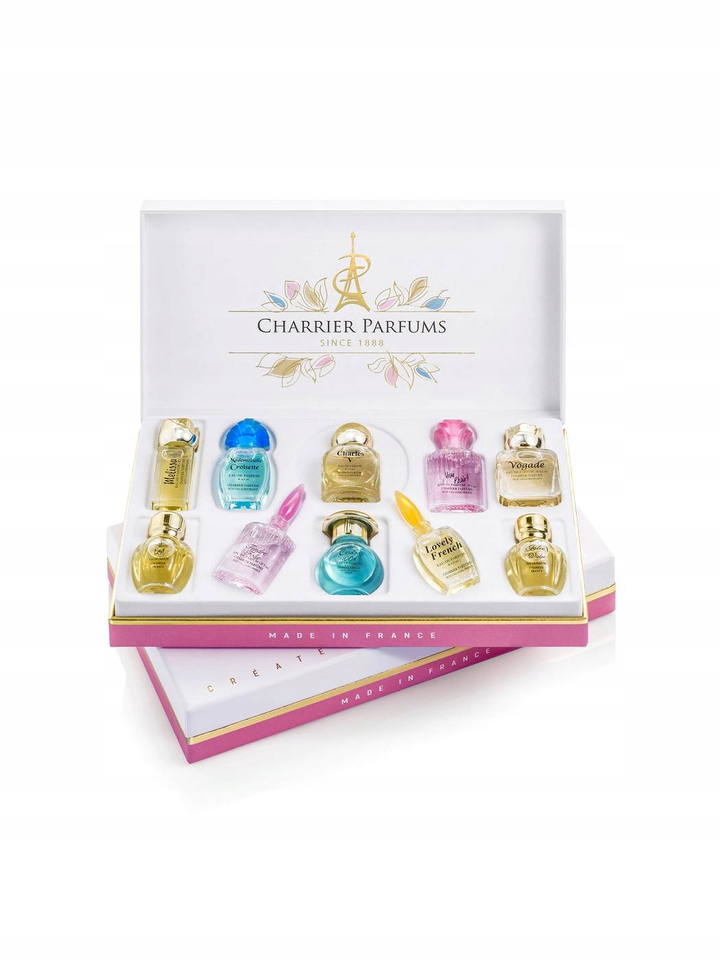 Zestaw wód perfumowanych Edp 58.8 ml Charrier Parfums Kolekcja Precieuse