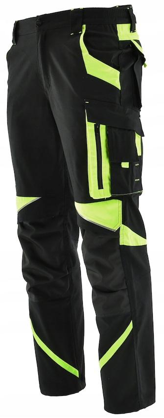 Spodnie robocze ELASTYCZNE ODBLASKOWE NEON BHP 62 Kod producenta NEO FLEX
