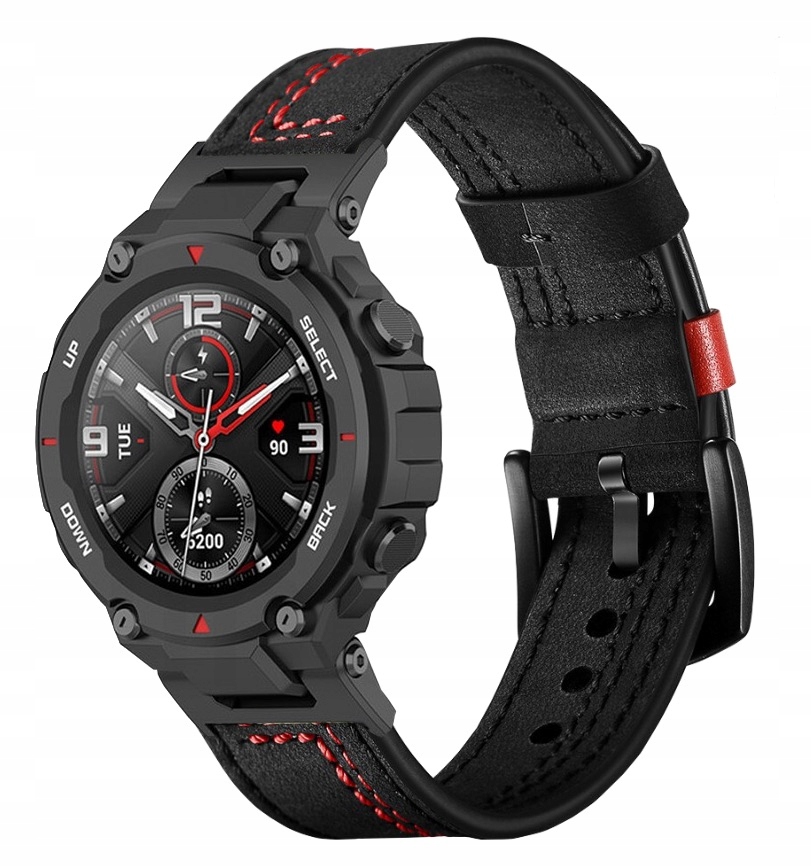 

Pasek skórzany do Amazfit T-rex|t-rex Pro|adaptery
