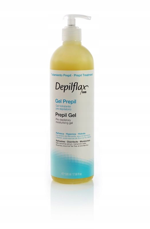 Depilflax 100 předdepilační gel 500 ml