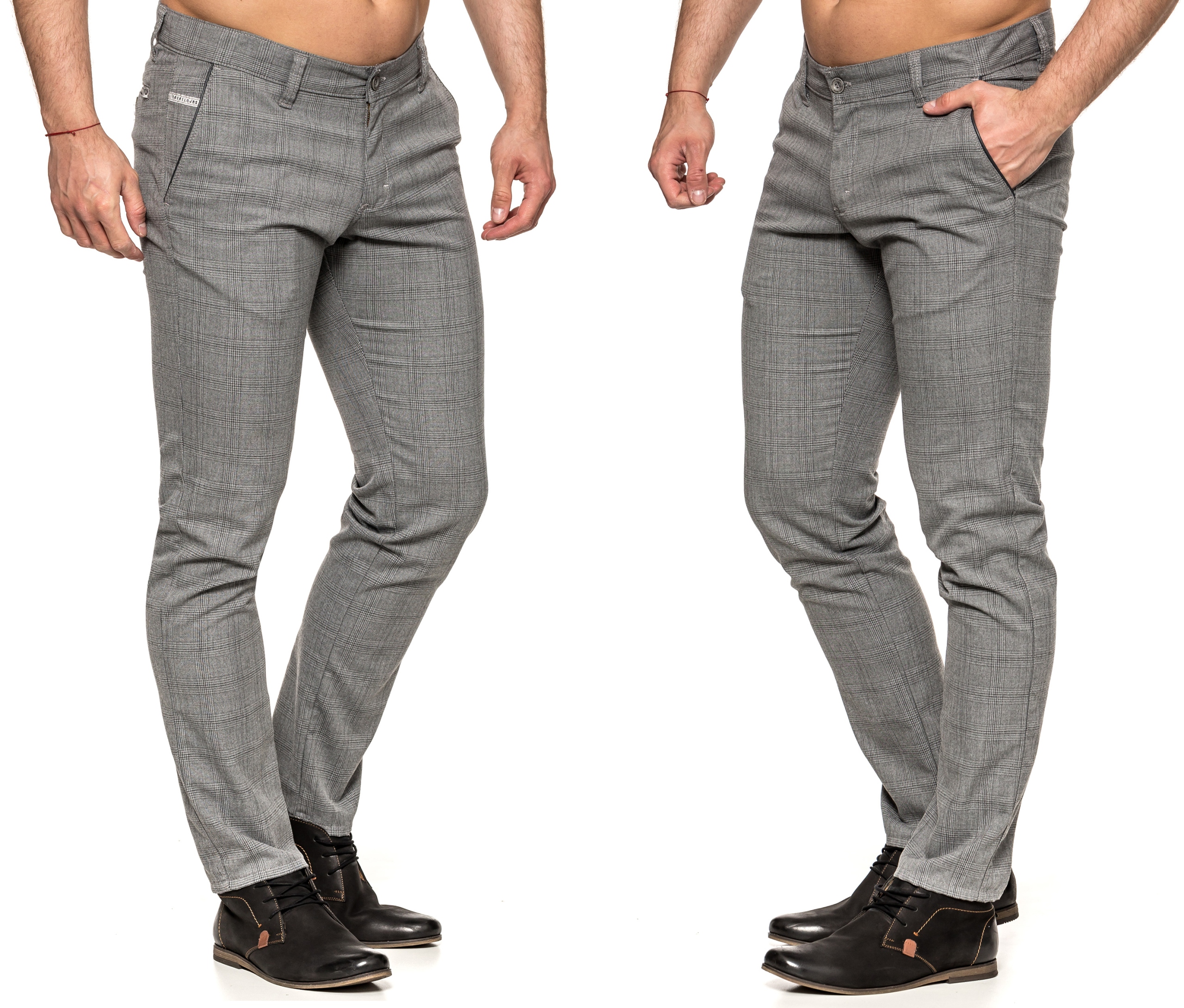 

Spodnie Męskie W Kratę Vankel Jeans 090 -100cm/L32