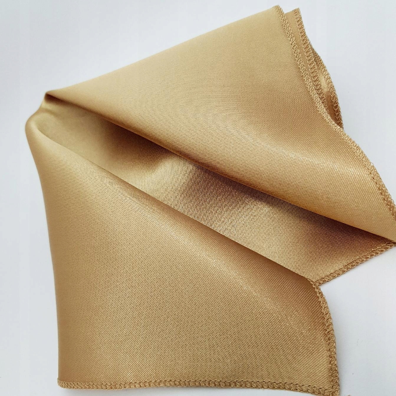 STARE ZŁOTO- BEŻ POSZETKA W POŁYSKU CHUSTECZKA Płeć uniseks