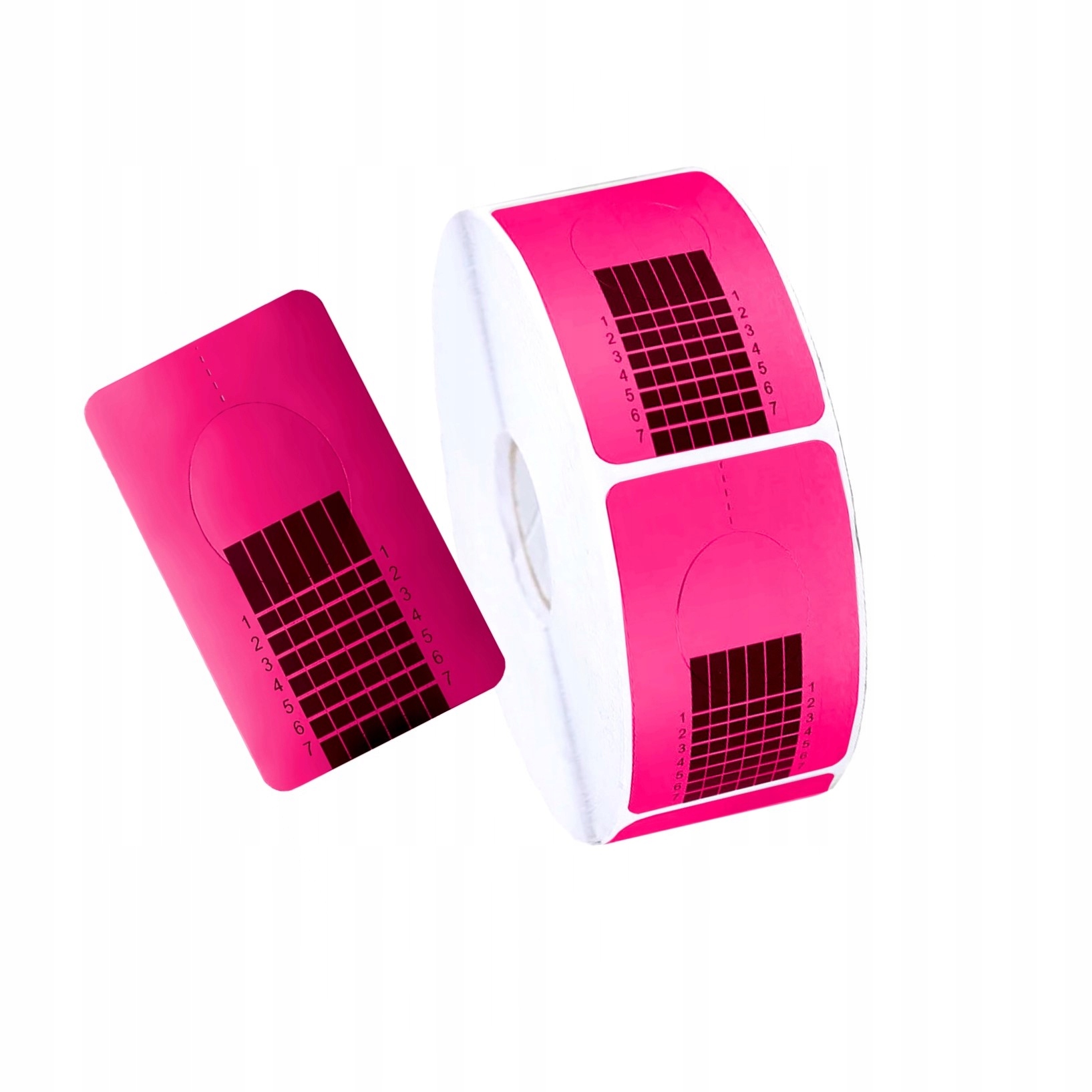 SZABLONY do przedłużania paznokci FORMY 500 sztuk