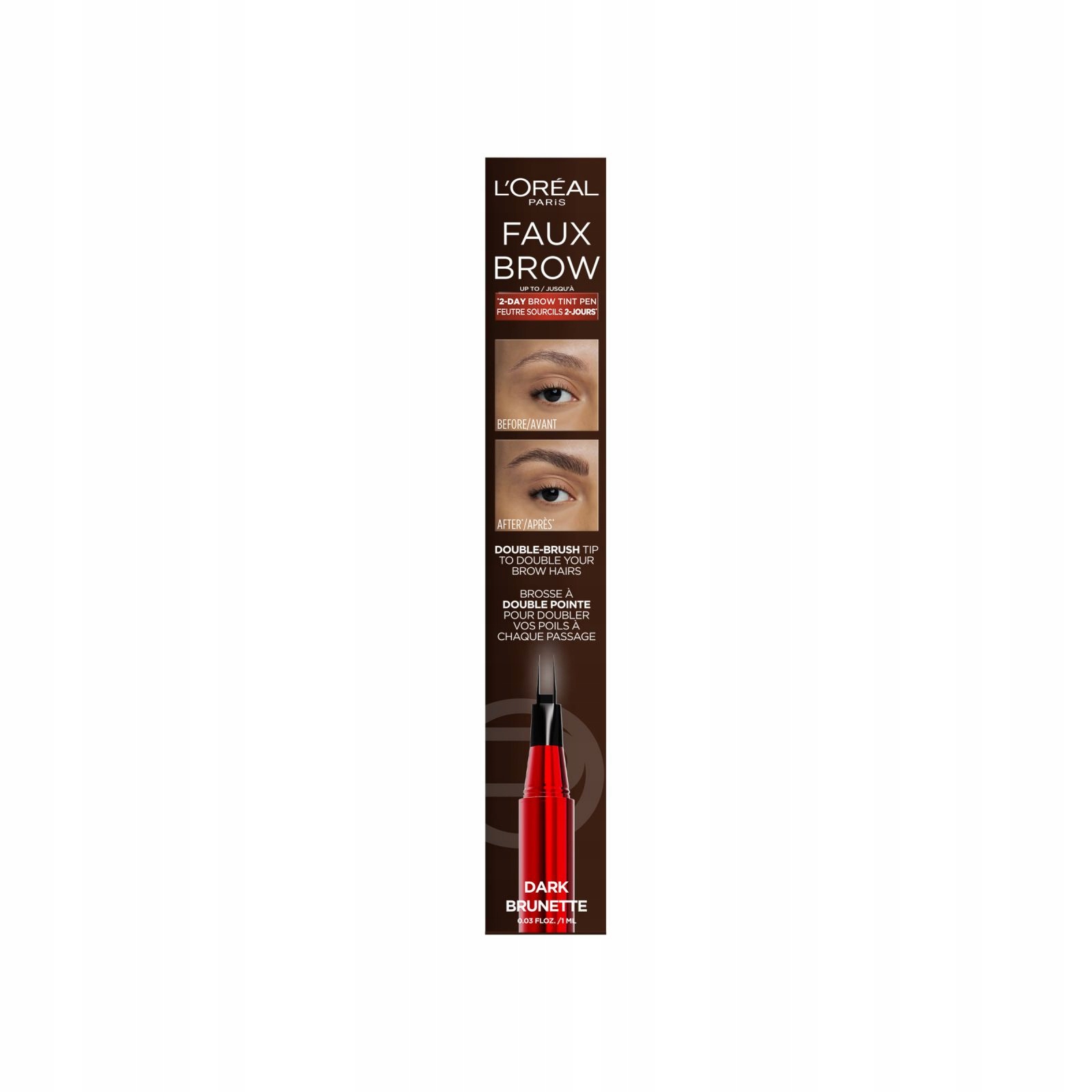 Loreal Infallible Faux Brow Tužka Na Obočí Dark Brunette