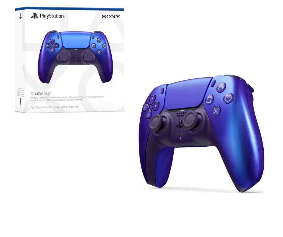 Bezdrôtový ovládač Sony PS5 DualSense Chrome Indigo V2