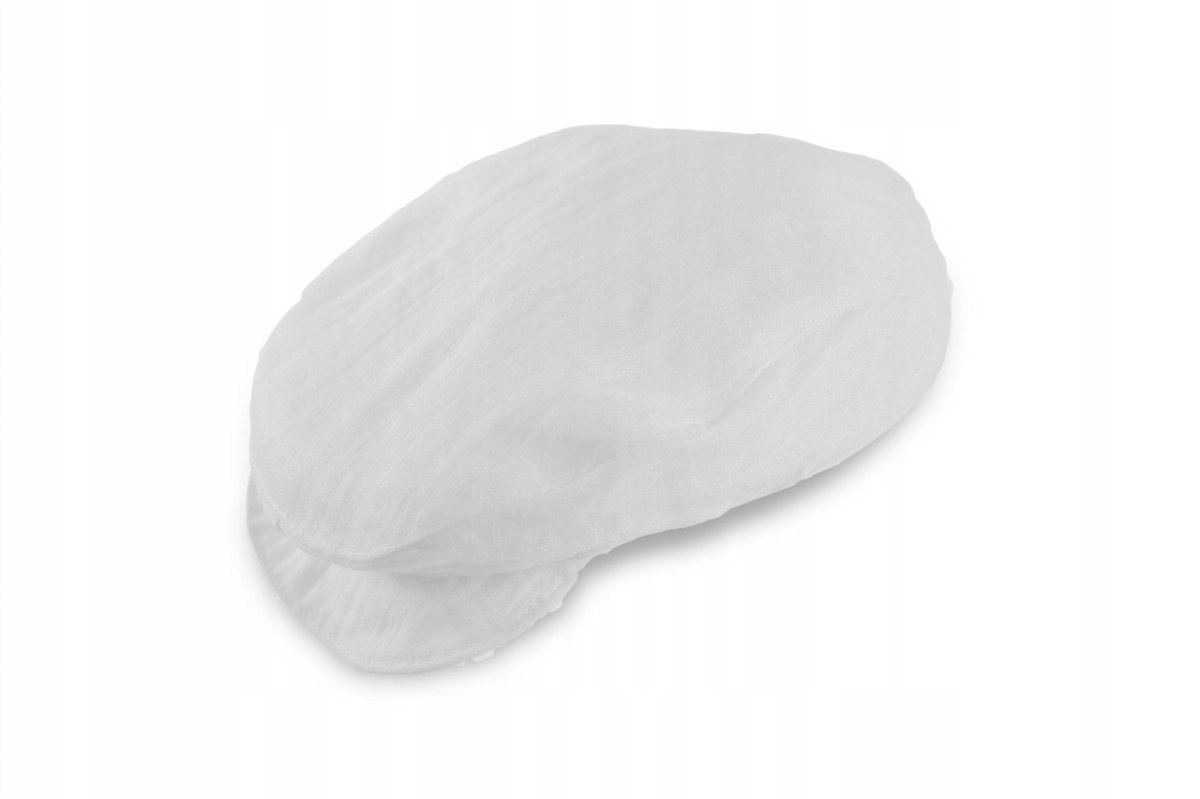 

Kaszkiet na chrzest dziecka z lnu. Idealny na lato