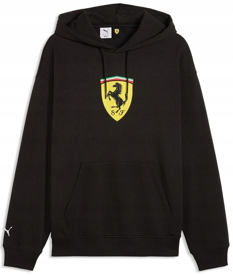 Mikina Scuderia Ferrari F1 Big Shield Hoodie černá r.XXL