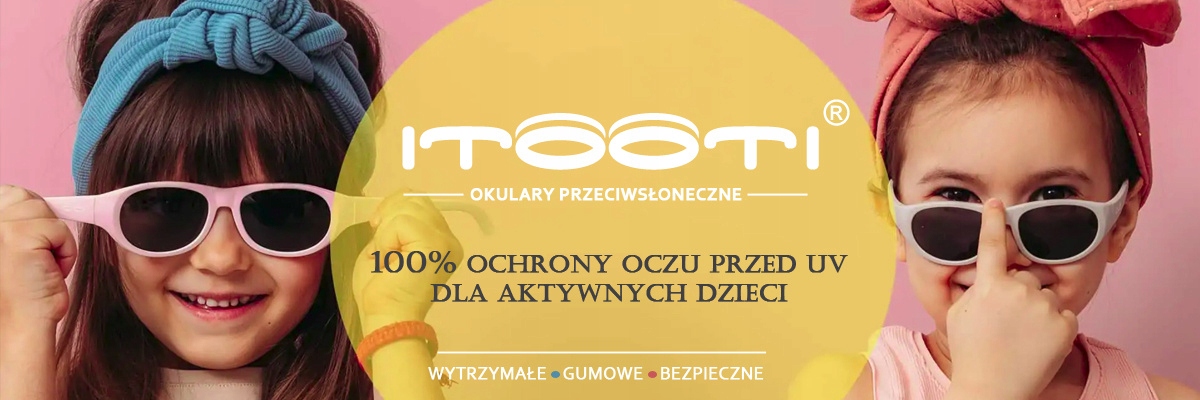 Okulary przeciwsłoneczne dla dzieci ITOOTI ACTIVE M (3 lata +) granatowe Okazje uniwersalny
