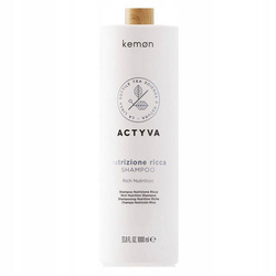 Kemon Nutrizione Ricca Szampon do Suchej Skóry Głowy i Włosów 1000 ml