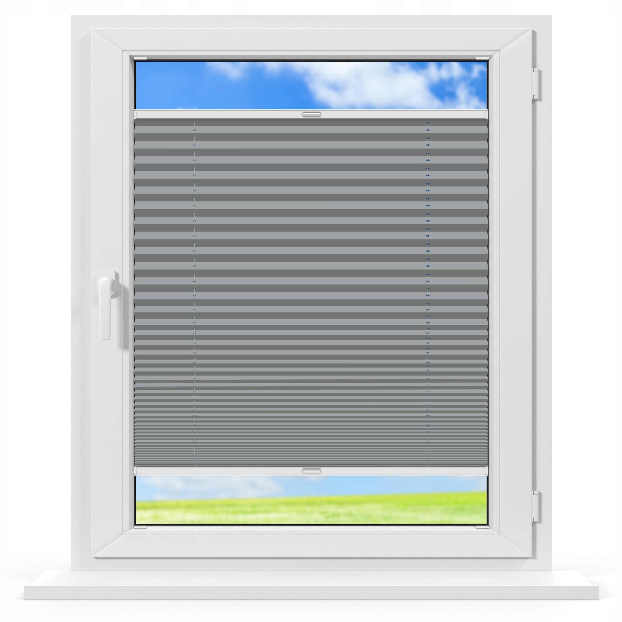 

Rolety Plisy Roleta plisowana bezinwazyjna wymiar