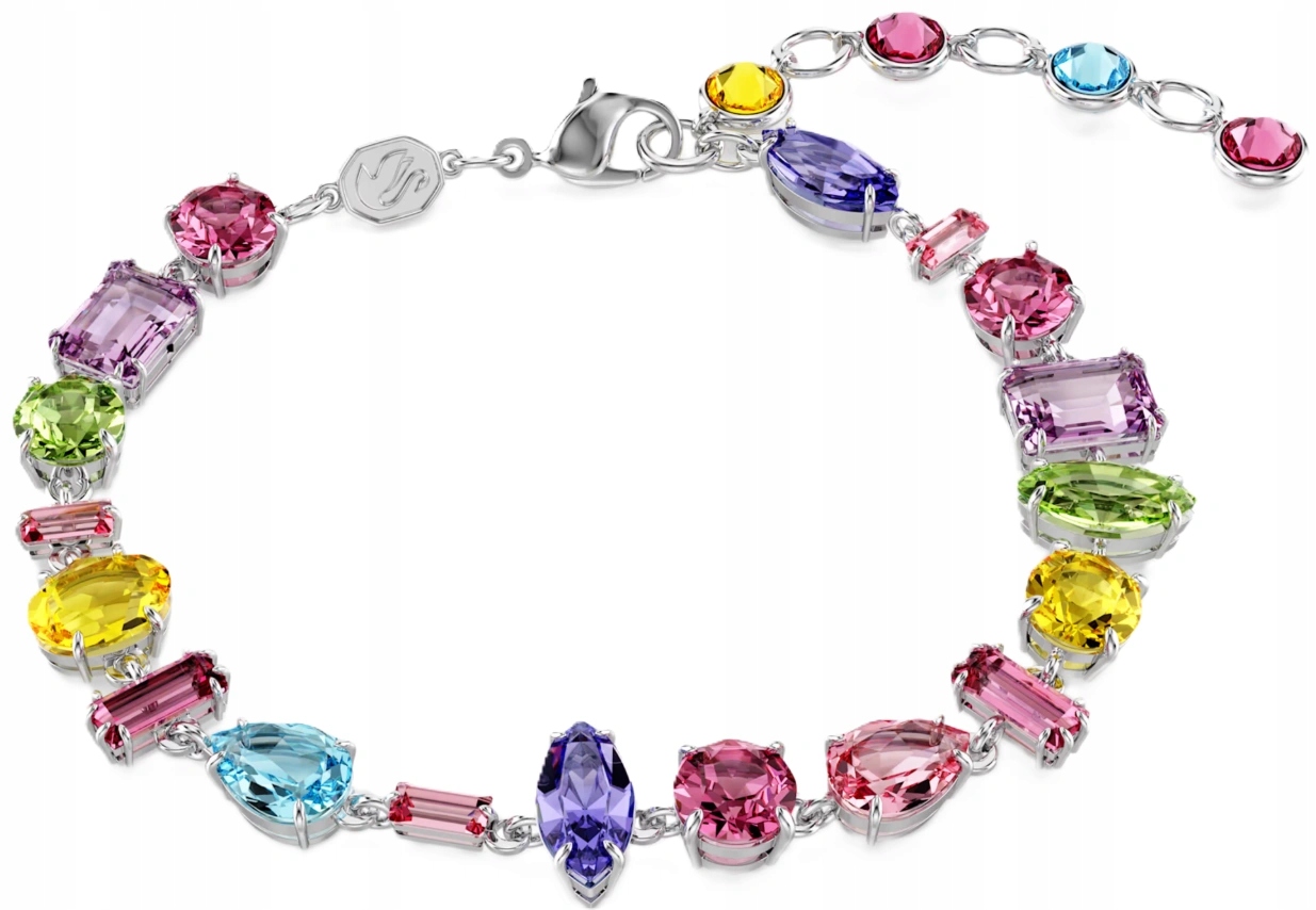 Dámský Náramek Swarovski 5656427 Gema S Barevnými Krystalky
