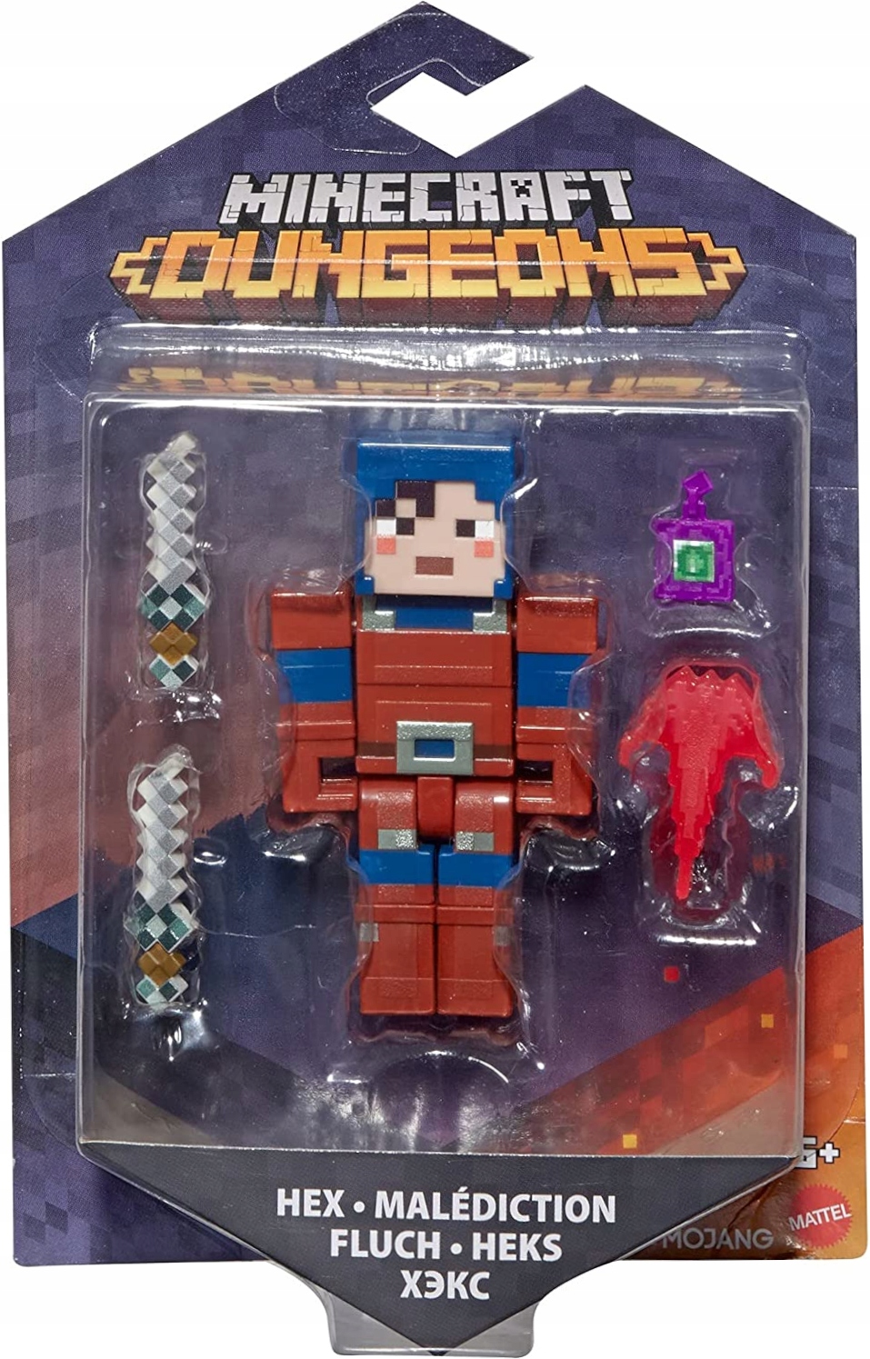

Minecraft Dungeons Ruchoma Figurka Hex Akcesoria