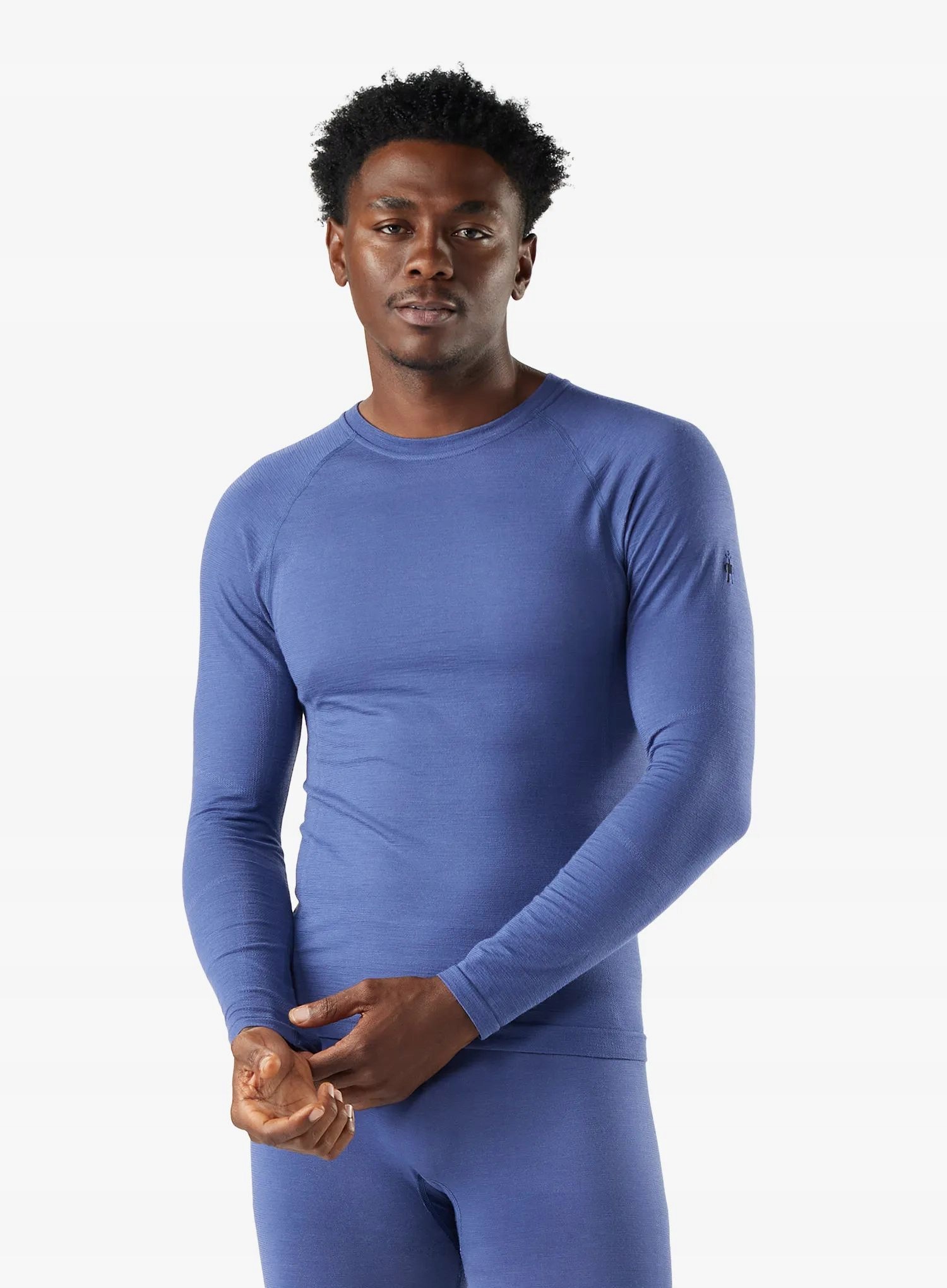Mikina Smartwool Intraknit All-Season Merino Bl Crew nightfall blue M