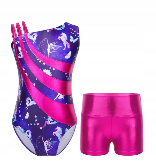 Strój Do Akrobatyki Akrobatyka R 152 Do Gimnastyki Tańca Komplet Body 2155