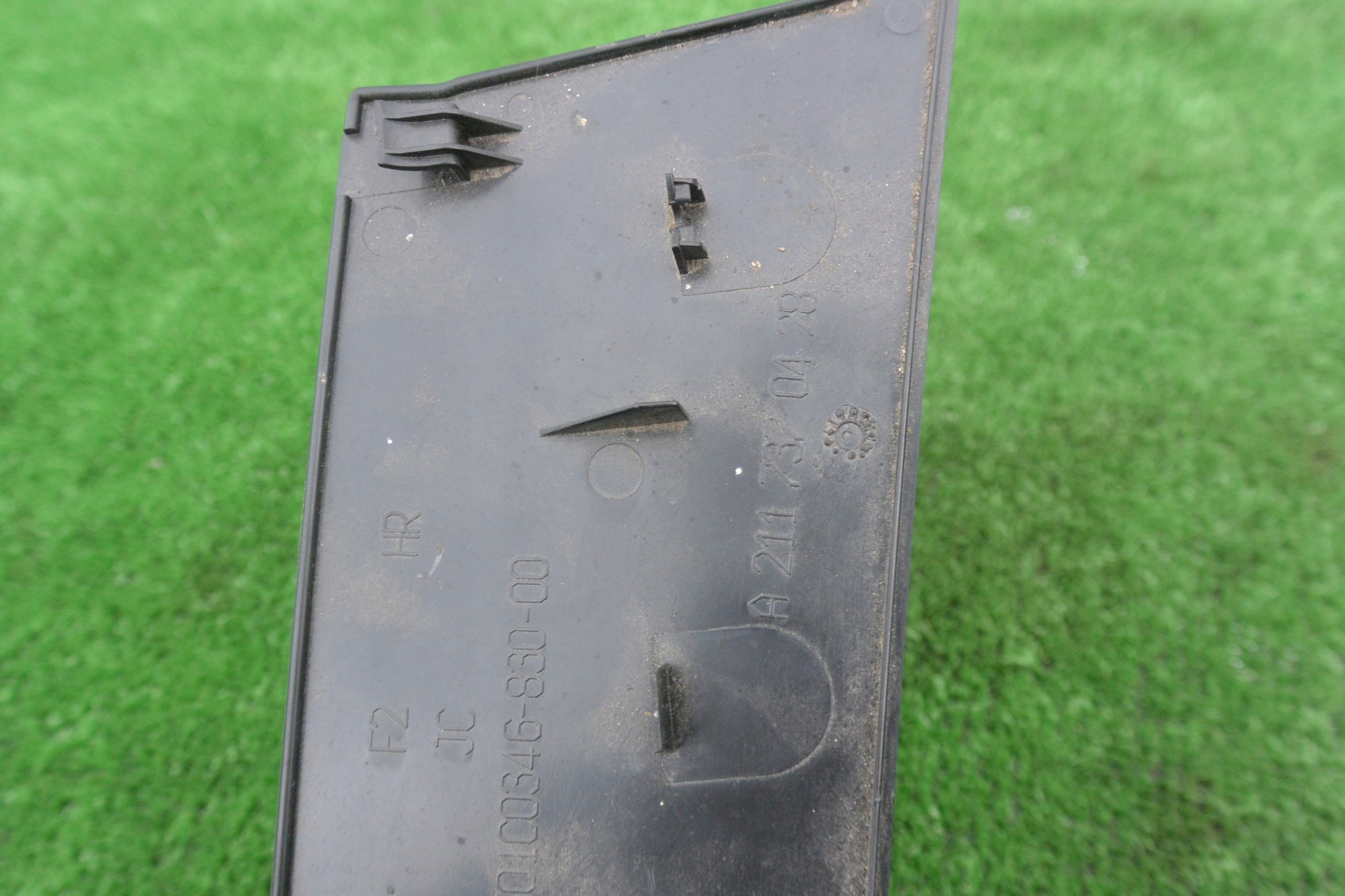 spoiler BOCZKA right left rear part MERCEDES W211