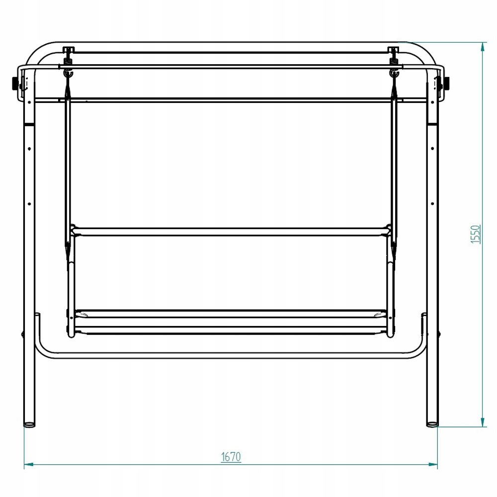 HUŚTAWKA OGRODOWA 3-OSOBOWA LUNA PATIO A091-23PB Kod producenta 464998