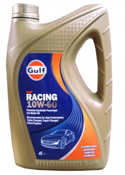 

Gulf Racing 10W60 4L Api Sn