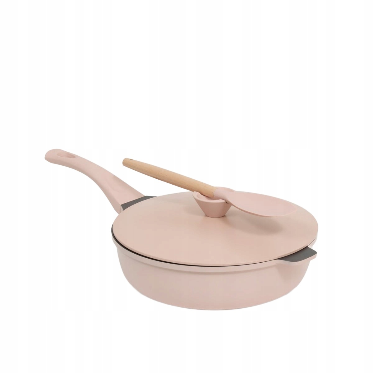 Patelnia Aluro różowa 52,3x28x13 cm Homla