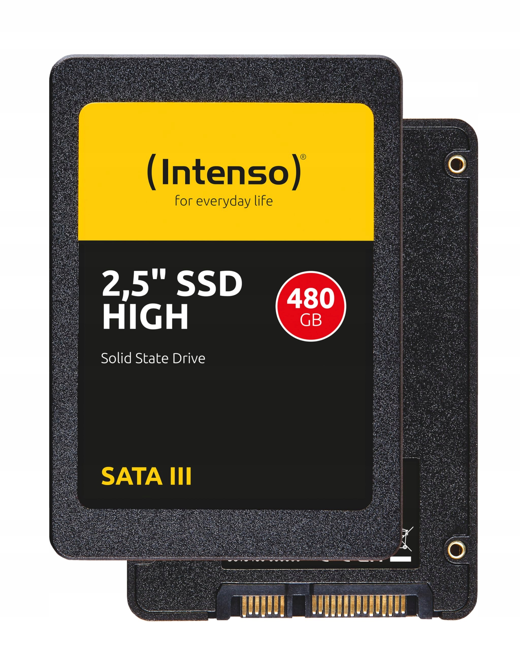 Intenso 2,5" Ssd Sata III 480 Gb, 520 MB/s, černý