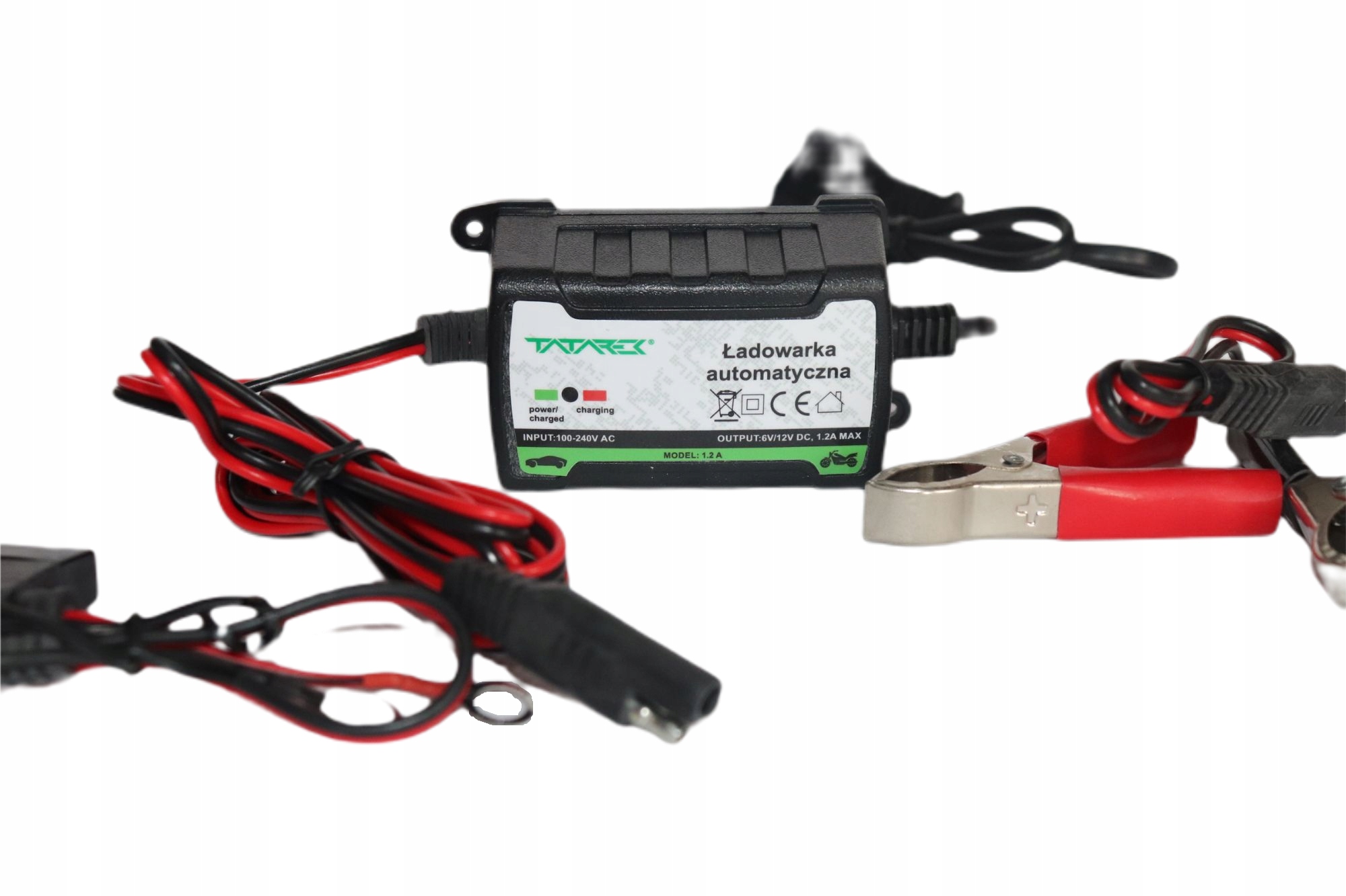 Зарядное устройство автоматический выпрямитель 1.2 A 6V/12V