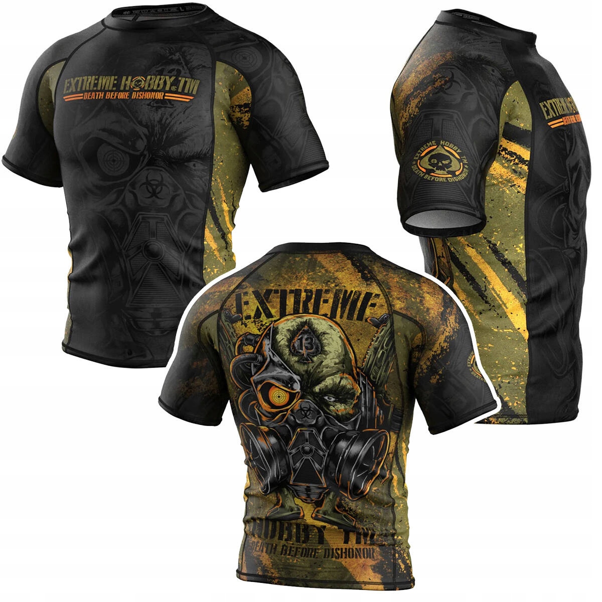 Rashguard męski krótki rękaw kompresja Extreme Hobby Dbd r. M