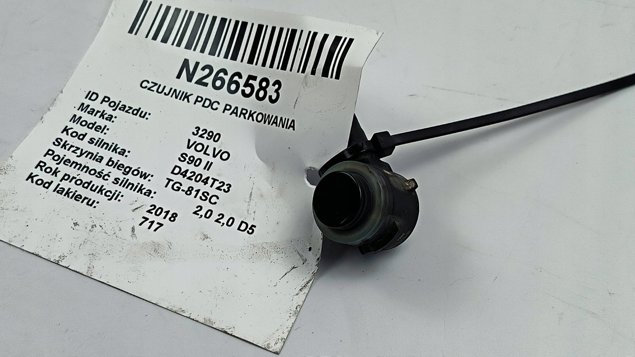Sensor PDC Parken 39843853 VOLVO S90 II