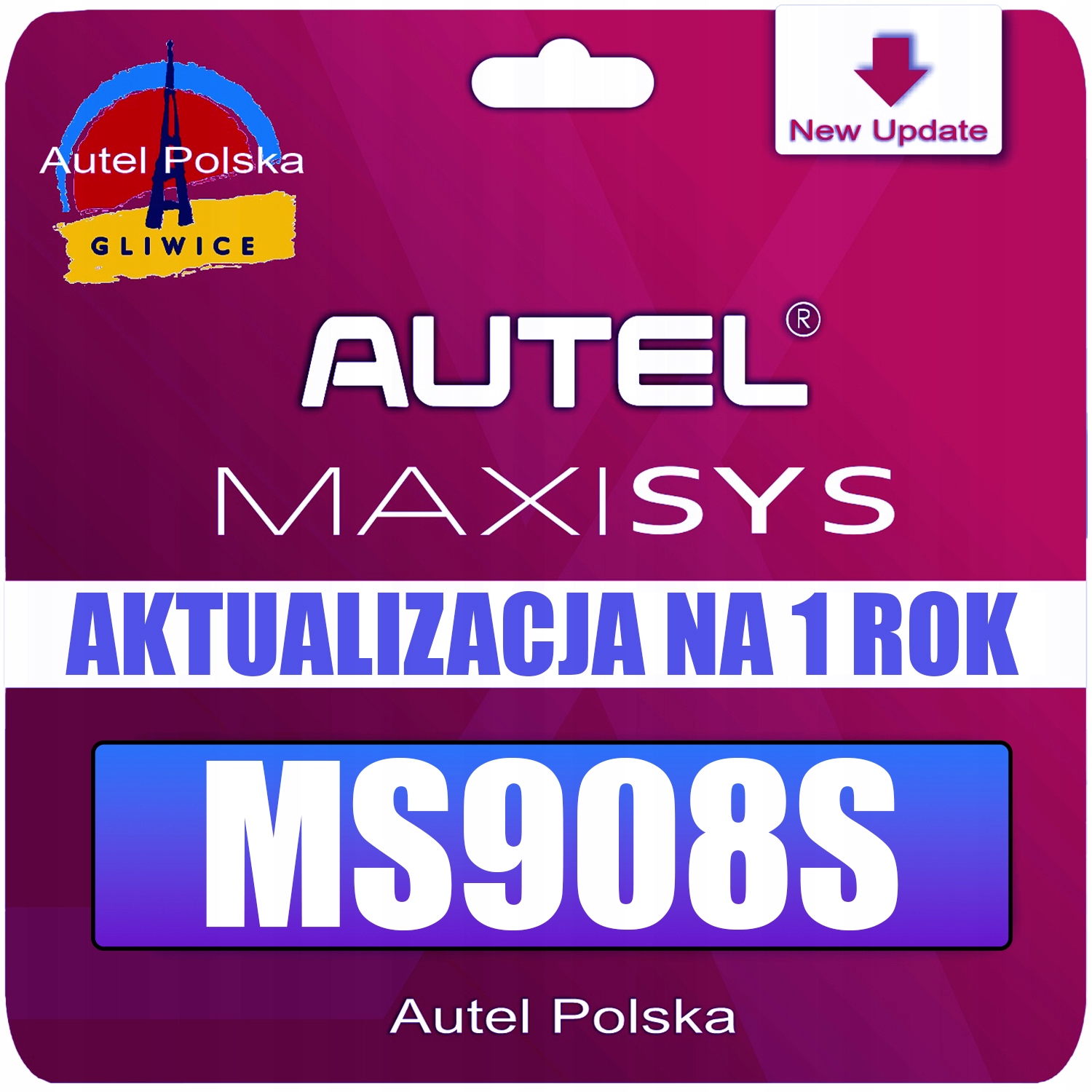 Aktualizace Diagnostického Testeru Autel MaxiSYS MS908S Pl 1 Rok Pl
