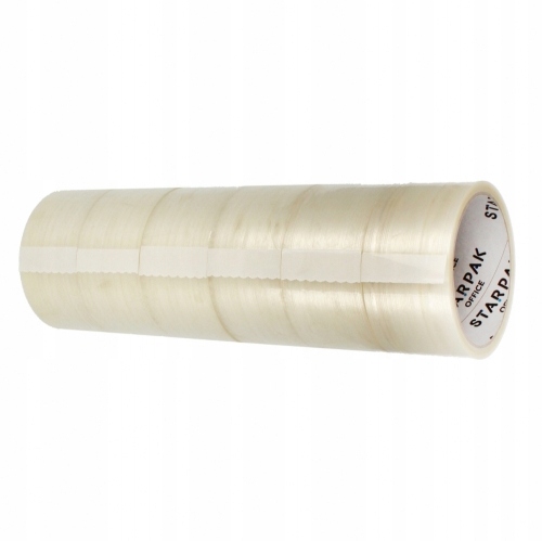 Taśma pakowa przeźroczysta 48MMx50MB STARPAK Marka Starpak