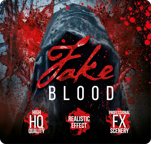SZTUCZNA KREW SCENICZNA FX BLOOD HALLOWEEN 3000 ML Typ krew