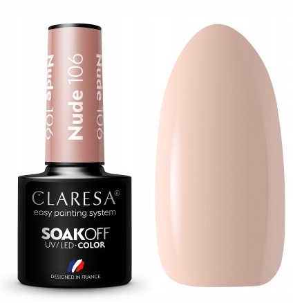 

Claresa Lakier Hybrydowy Uv/led Nude 106