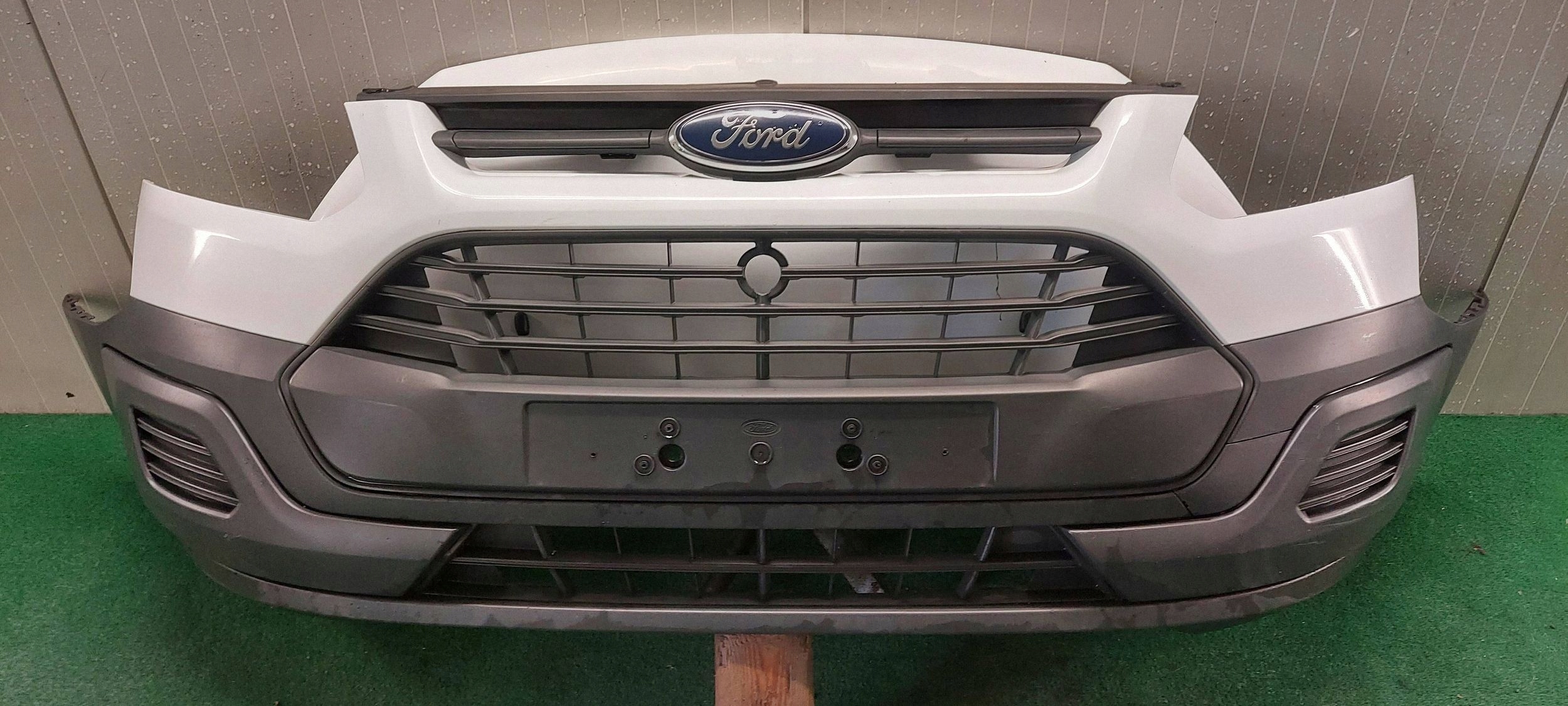 bumper front FORD TRANSIT CUSTOM 12-17 TRANSIT MK8 LAK: FROZEN WHITE