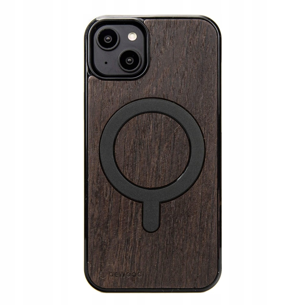 Dřevěné Pouzdro Bewood pro iPhone 15 Plus Dub Uzený s MagSafe