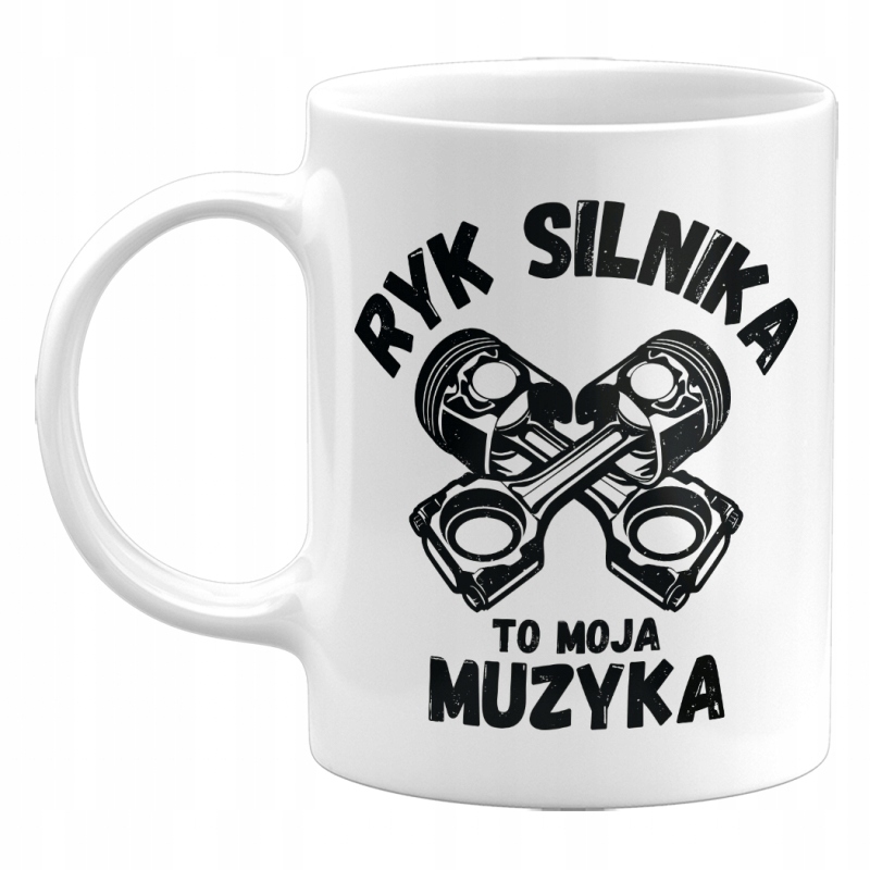 

Kubek Ryk Silnika To Moja Muzyka, Dla Motocyklisty