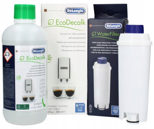

Zestaw: Filtr Odkamieniacz DeLonghi