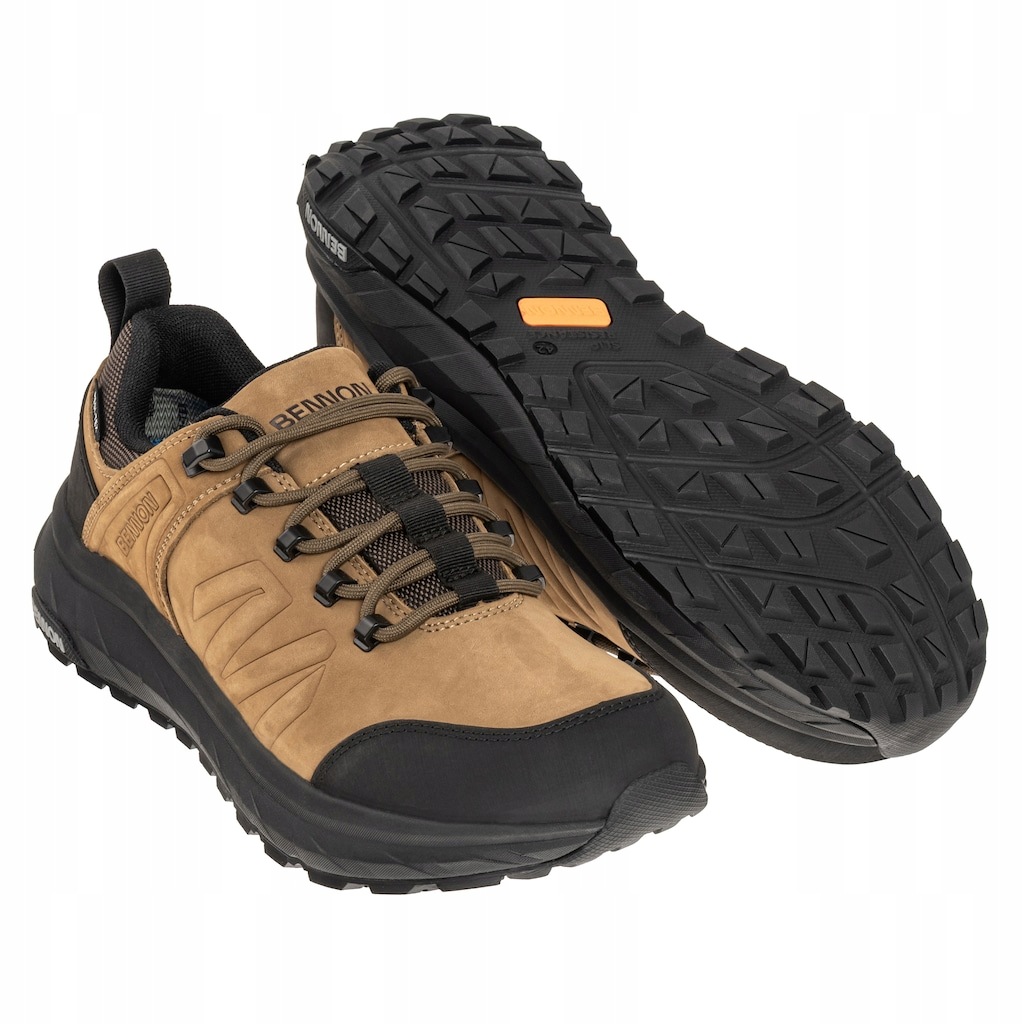 Turistické trekové boty Bennon Terenno Barefoot+ 06 Low Brown 48