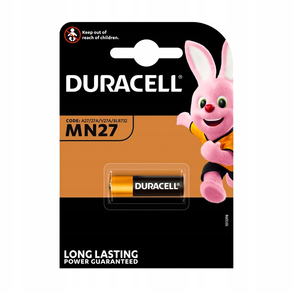 

1x Bateria Duracell 12V L828F 27A A27 MN27 LR27