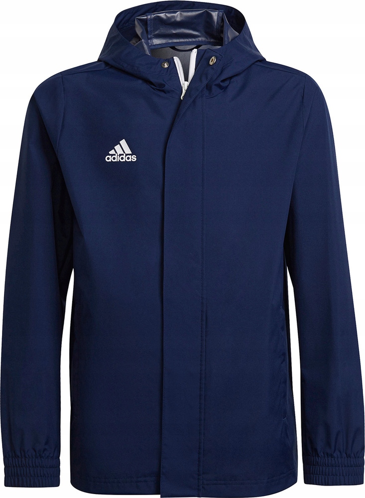 Dětská bunda Adidas Entrada 22 All-Weather tmavě modrá IK4012, velikost 116 cm