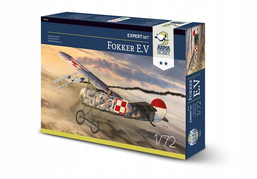 Arma Hobby Fokker Ev Expert Set 1:72 Pl