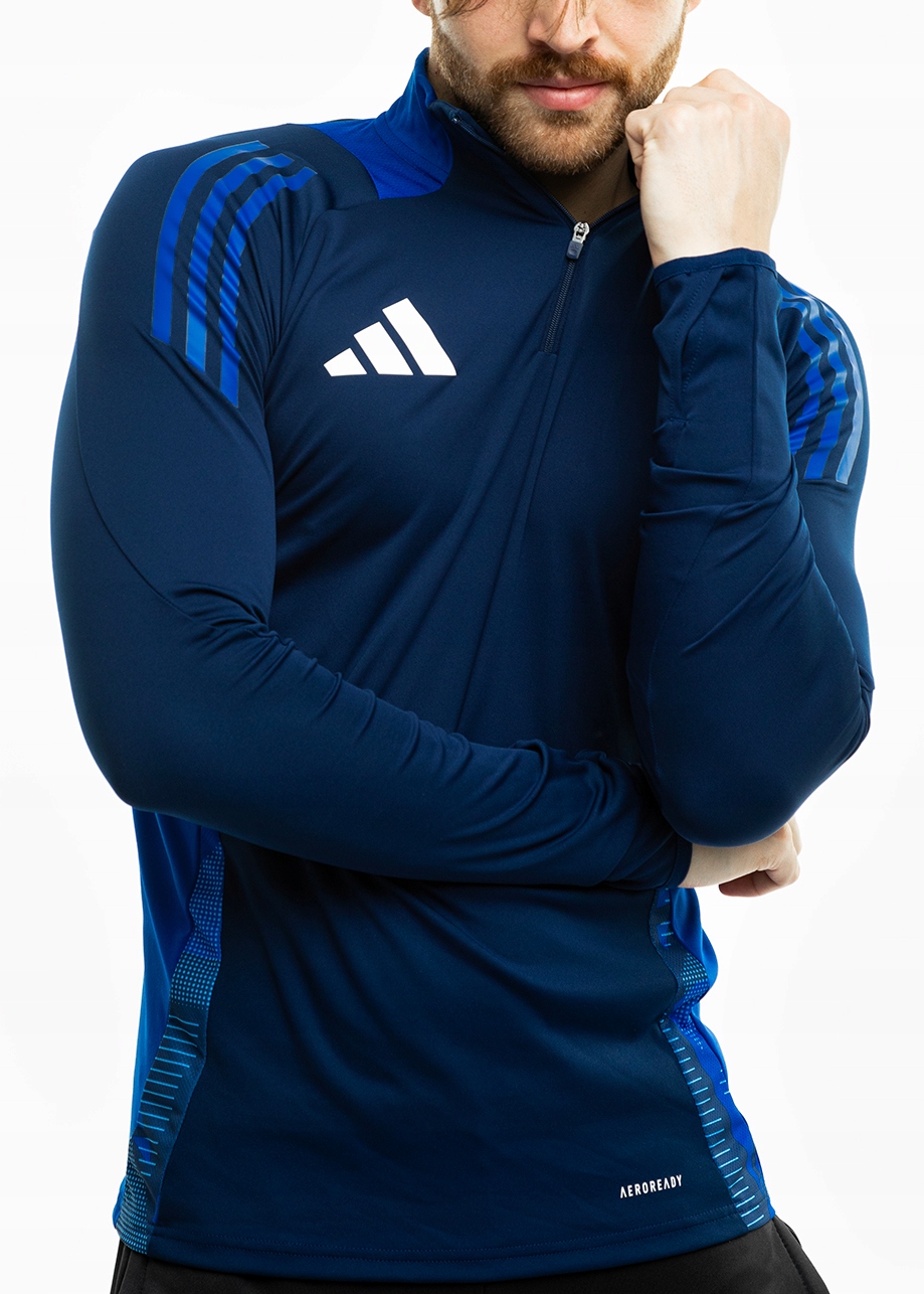Pánská Mikina adidas Tiro 24 rozepínací zip 1/4 sportovní tréninková vel. S