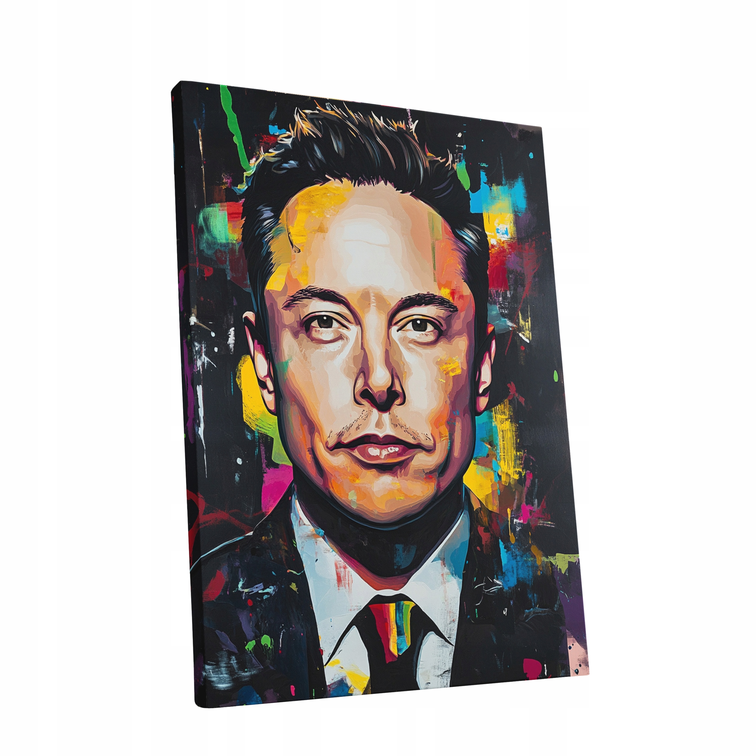 Obraz na plátně Portrét Elon Musk obývacího pokoje Elona Muska dárek 75x100